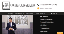 Desktop Screenshot of prestonrezaee.com